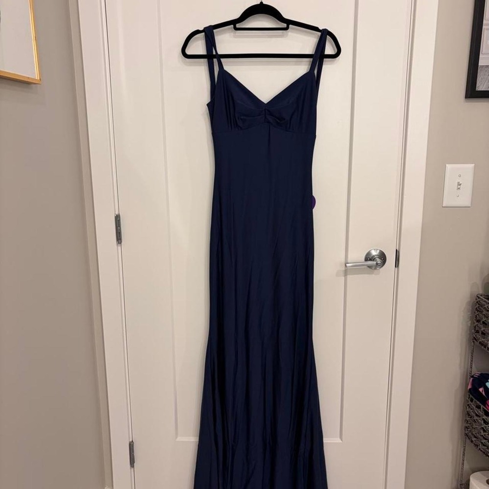 Navy Blue Maxi Dress
